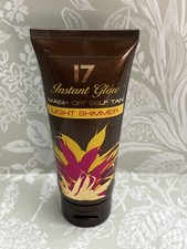 Boots 17 Instant Glow Wash Off Shimmer Self Tan Rare Instant Tanning Lotion