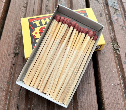 Boxes safety matches extra - x,