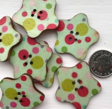 Large wooden star novelty