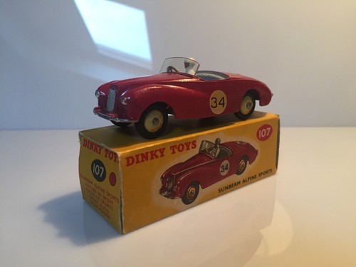 Dinky toys sunbeam alpine - dinky,