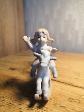 Girl on Rocking Horse Figure - The  Juliana Collection