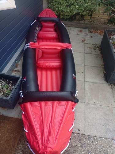 Person inflatable kayak - person,