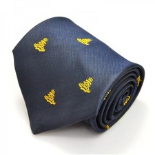 Royal Artillery Gold Gun on Navy Regimental Tie