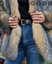 Genuine Luxury Fox Fur Coat