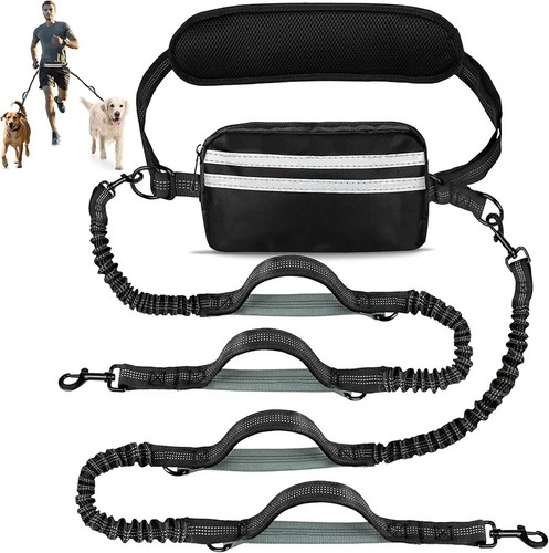 Hand free dual pet lead - hand,
