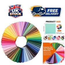 Vibrant 50-Piece Cotton Fabric