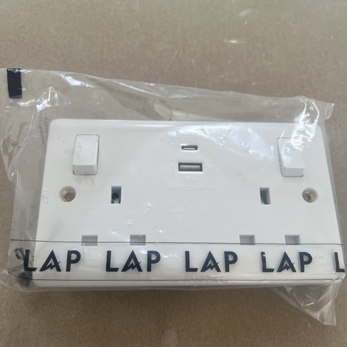 Lap double socket - lap, 45w