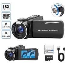 🔥1080P Video Camera 48MP