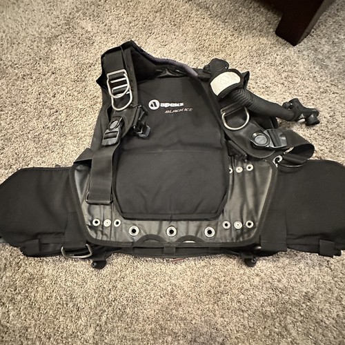 Apeks black ice bcd wing - ice,
