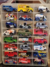 hot wheels/matchbox VANS (case