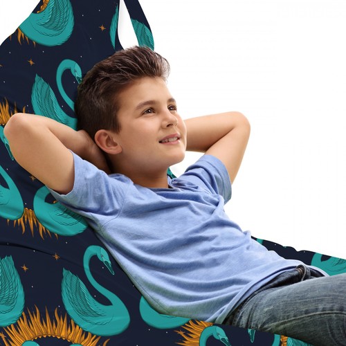 Swan toy bag lounger chair - toy,
