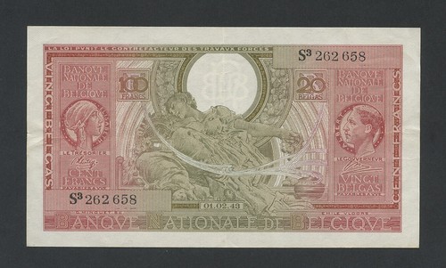 Belgium 100 francs 1943 - 100,