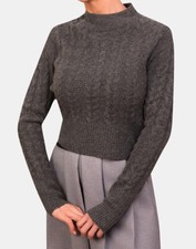 Zara Womens Jumper Cable Knit