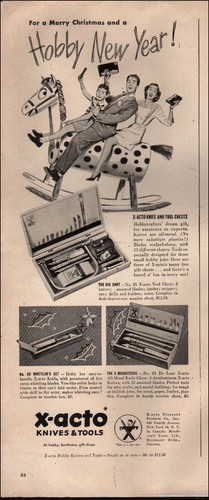 1946 vintage acto knives - 1946,