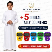 Qatari Style Boys Thobe  Kids