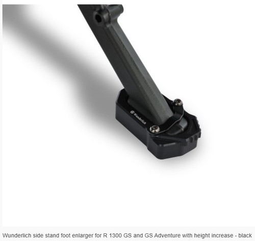 Wunderlich side stand - , foot