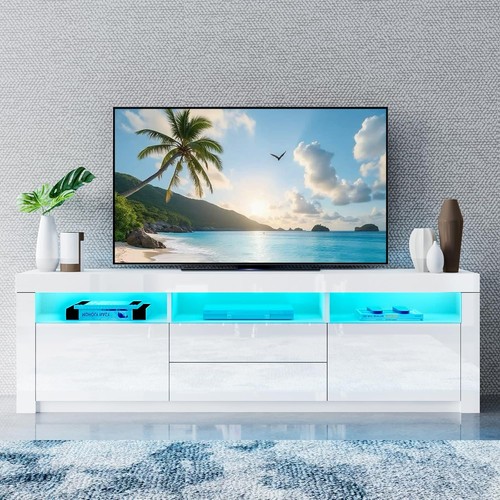 160cm cabinet white gloss - 160cm,