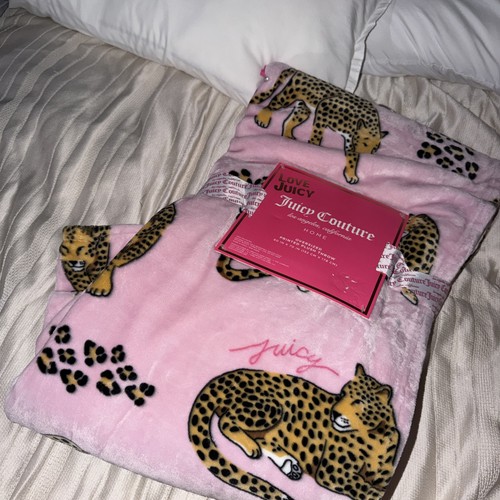 Juicy couture throw blanket - juicy,