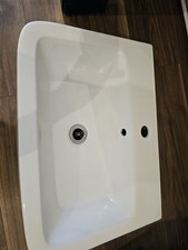 White Ceramic Bathroom Basin