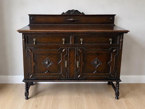 Antique jacobean oak - antique, sideboard