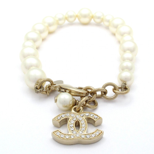 Chanel coco gold cream clear - gold,