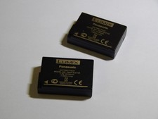 Two genuine Panasonic Lumix DMW-BLD10E 7.2V battery packs.
