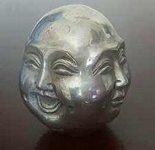 Vintage Signed 4 Faced Buddha