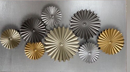 Large contemporary metal wall - contemporary,