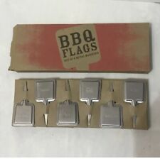 Barbecue flags, set of 6
