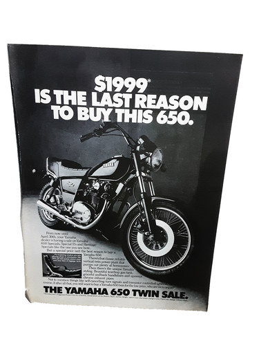 1982 yamaha 650 - 650, twin