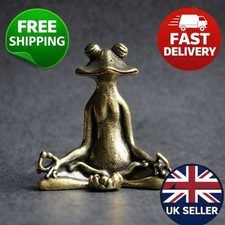 Antique brass meditation zen - brass,