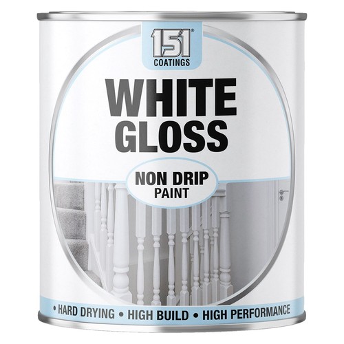 151 white gloss non - non-drip, paint
