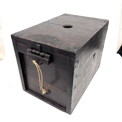 Tansu ship storage chest - chest, &