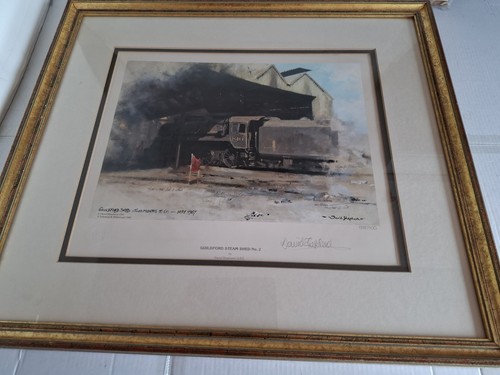 David shepherd obe signed - david, l/e