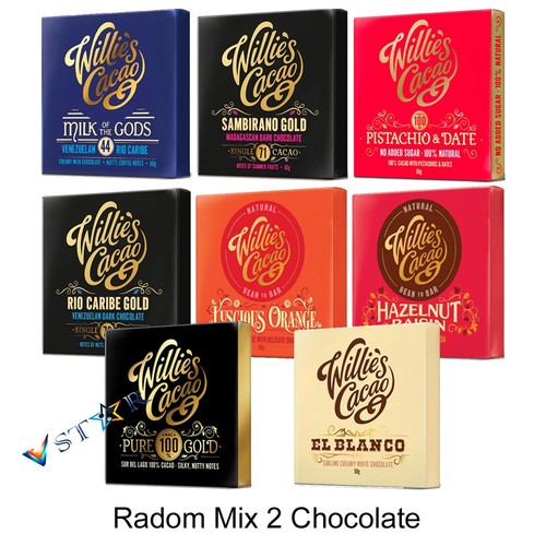 Willies cacao chocolate bar - chocolate,