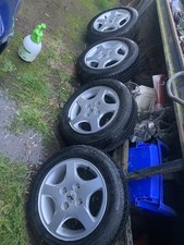 PEUGEOT 206 ALLOY WHEELS 175 65 14 TYRES