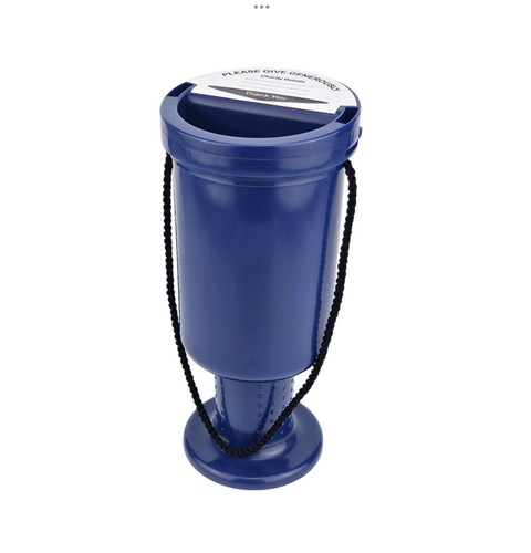 Charity money collection box - box, &