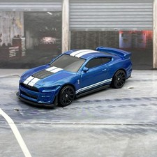 Hot Wheels 2020 Ford Mustang Shelby GT500 Metalflake Blue 2020 1:64 Diecast [2k]