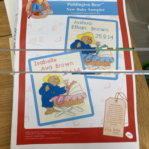 Cross stitch kit paddington - kit,