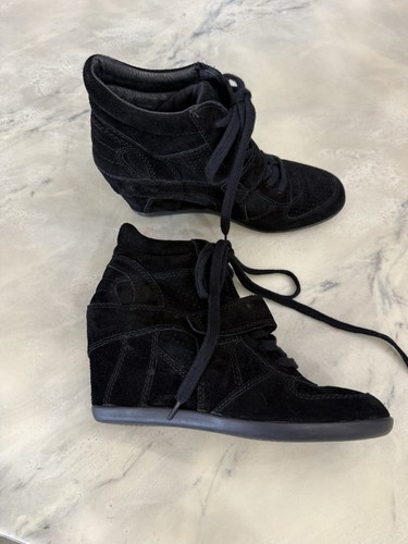 Ash limited bowie wedge suede - wedge,