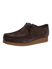 Clarks Men's Wallabee Evo Suede Shoes, Brown