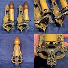 Pair of quality brass