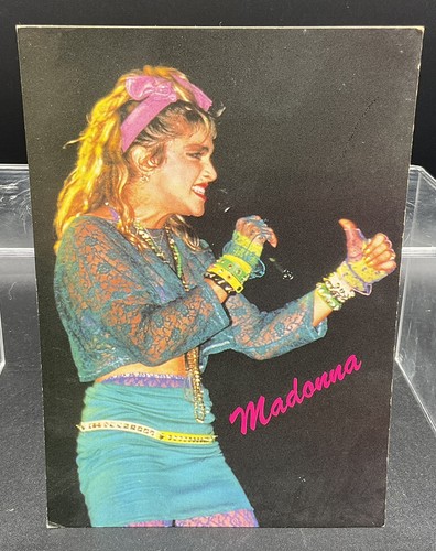 Madonna postcard the virgin - madonna,