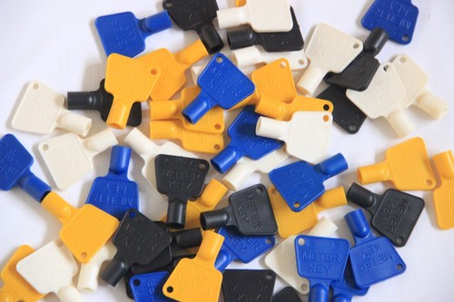 Service utility meter key - utility,
