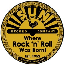 Vinyl Sticker sun rockabilly