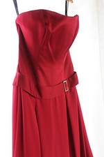NWT Alfred Angelo Claret Red