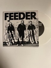 Feeder - Call Out 7” White Vinyl Signed Autographed