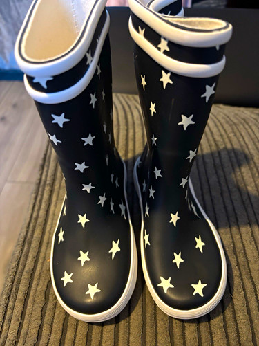 Aigle kids star print - star, wellies