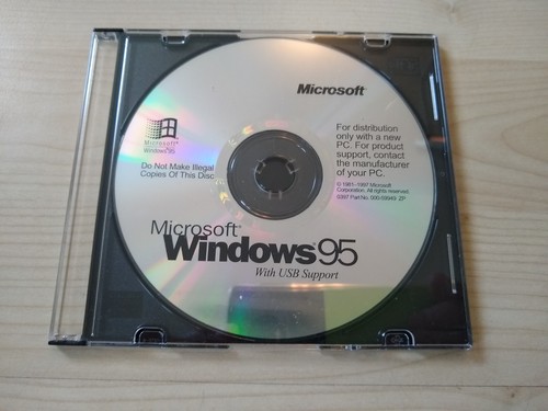 Windows with usb support - 95, cd