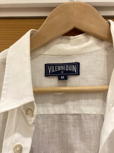 Vilebrequin white linen shirt
